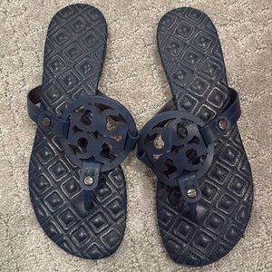Tory Burch miller navy sandal